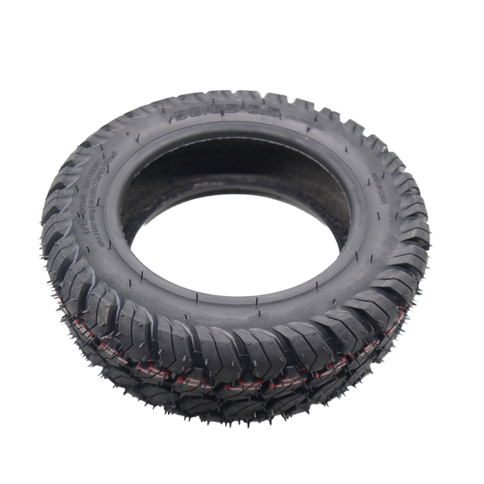 11-Inch 90/65-6.5 Off-Road Vacuum Tire for Driving, Outer Tire for Electric Scooter, Thickened and Wear-Resistant for Mobility Scooter