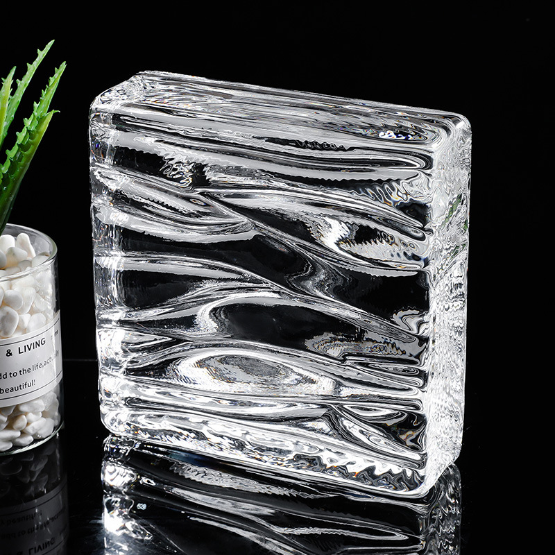 양면 웨이브 패턴 사각형 벽돌