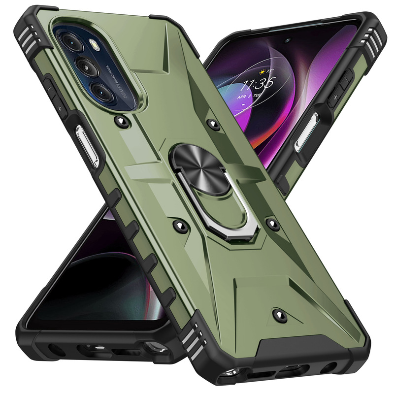 クロスボーダー問界適用MOTO-G-5Gアマゾン保護携帯ケース車載スタンド二合一四角転倒防止|undefined