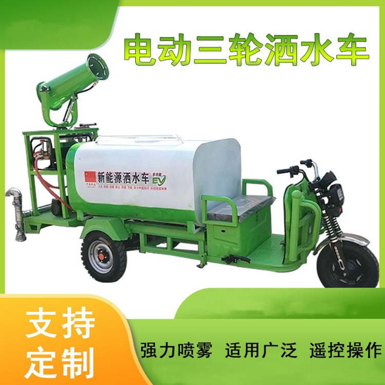 鲁鸿 电动雾炮洒水车 小型新能源绿化除尘喷洒车