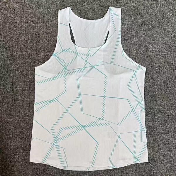 Cross-border direct selling professional marathon clothing quick-drying breathable training clothing outdoor sports fitness track and field sports vest