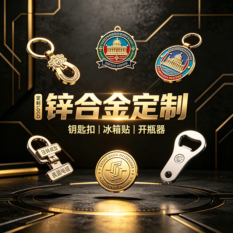 Customized Zinc Alloy Keychains, Die-Cast Crafts, Embossed Commemorative Coins, Refrigerator Magnets, Custom-Made Promotional Logos Customized Zinc Alloy Keychains, Die-Cast Crafts, Embossed Commemorative Coins, Refrigerator Magnets, Custom-Made Promotional Logos