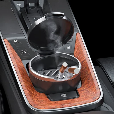 Qìchē – Car ashtray Car Ashtray Electroplated