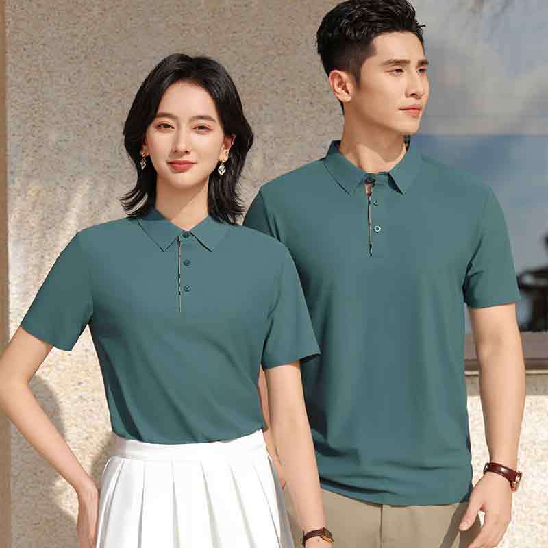 Ice Silk Cool-Feel Polo Shirt, Summer Lightweight Quick-Dry Burberry Seamless Polo, Stylish Unisex Short-Sleeve Polo Ice Silk Cool-Feel Polo Shirt, Summer Lightweight Quick-Dry Burberry Seamless Polo, Stylish Unisex Short-Sleeve Polo