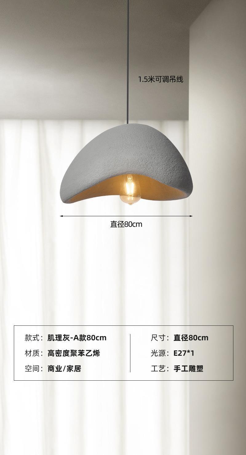Bar, tienda de ropa personalizada, diseño silencioso, lámpara de viento, lámpara de vivienda, iluminación, lámpara de viento, crema, lámpara de candelabro de tres cabezas, restaurante