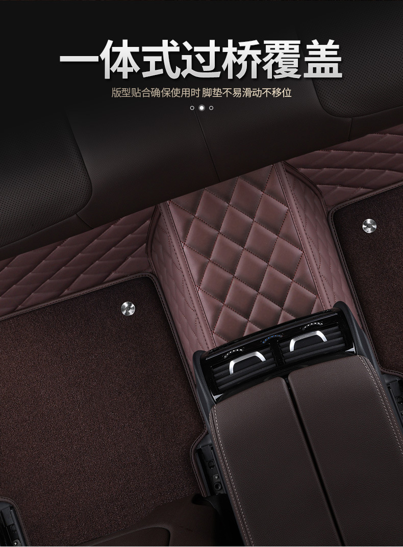 The new XPE car special foot mat fully surrounds the car interior foot mat dirt-resistant floor mat car advanced sense car foot mat