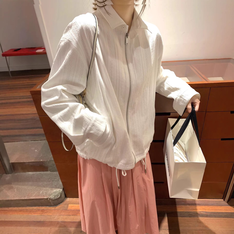 Zhangzhang (Reversible) Pure Cotton Miu-Style Early Spring Comfortable Barn Jacket Casual Outerwear