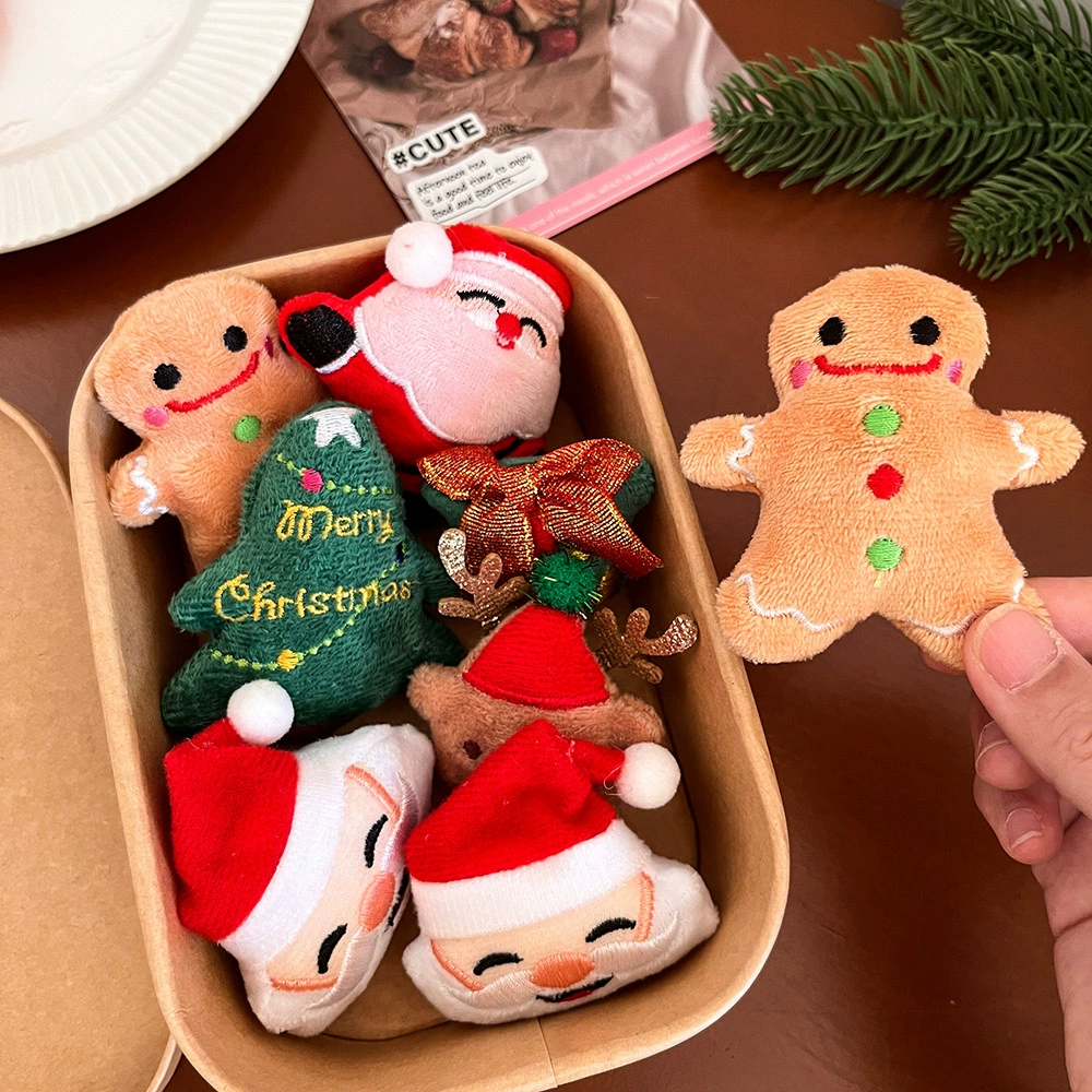 Брендовая Christmas плюшевые милые брошь, атмосферная сумка, украшения, кукла, значок, подарок на день рождения, ручная работа