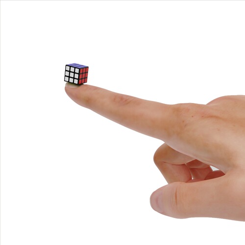 Mini 1cm three-level Rubik's Cube 1cm miniature small size can be rotated to restore ultra-small exercise learning children's toy