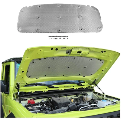 Suitable for 2018+ Three-Door Suzuki Jimny Jb64 Jb74 Hood Insulation Cotton, Soundproofing Cotton, Sound-Absorbing Cotton (Car sound-absorbing cotton)