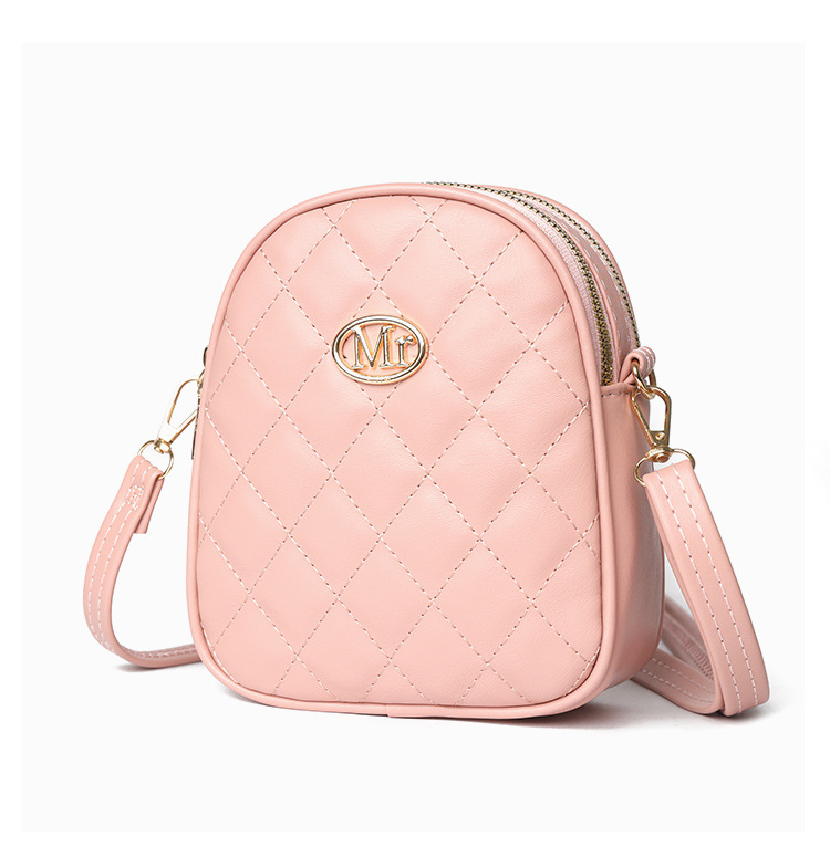 Portafogli per telefono in pelle PU leggera per donna Mini borse a tracolla anti-acqua Borse a tracolla alla moda Piccole borse per cellulari Portafogli_voghion.com