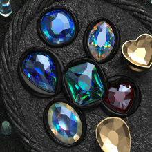 新品 宝石系列 异形浮雕铜头 火漆印章章头 仿猫眼石钻石手账章头