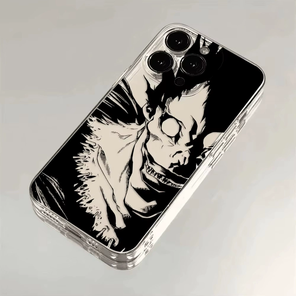 Подходящий чехол для iPhone17 Death Note: двухмерный L, нишевое аниме-мультфильм, 15про макс
