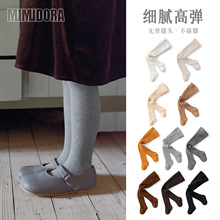 儿童连裤袜秋季新款女童洋气韩版打底袜春秋宝宝大PP连体袜打底袜