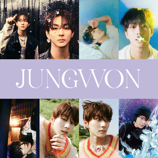 Liang Yuan Poster High-Definition Coated Paper 1 Set of 8 Pieces Korean Star Peripheral Photo Dormitory Wall Stickers Decorative Paintings