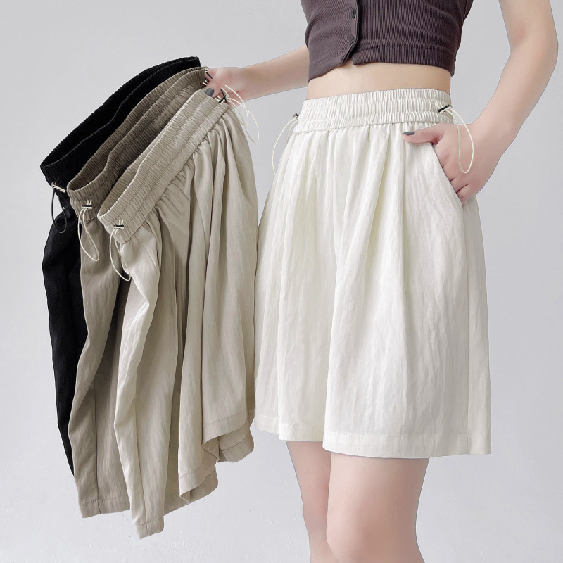 Pregnant Women's Shorts Summer Thin Outerwear Yamamoto Pants Loose plus size All-match Pregnancy Ice Silk Wide-leg Shorts Pregnant Women's Shorts Summer Thin Outerwear Yamamoto Pants Loose plus size All-match Pregnancy Ice Silk Wide-leg Shorts