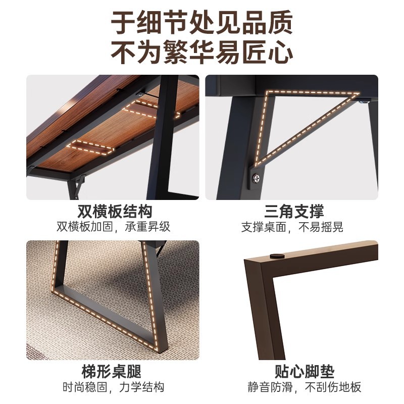 Escritorio de computadora dormitorio individual escritorio de escritorio pequeño escritorio de escritorio