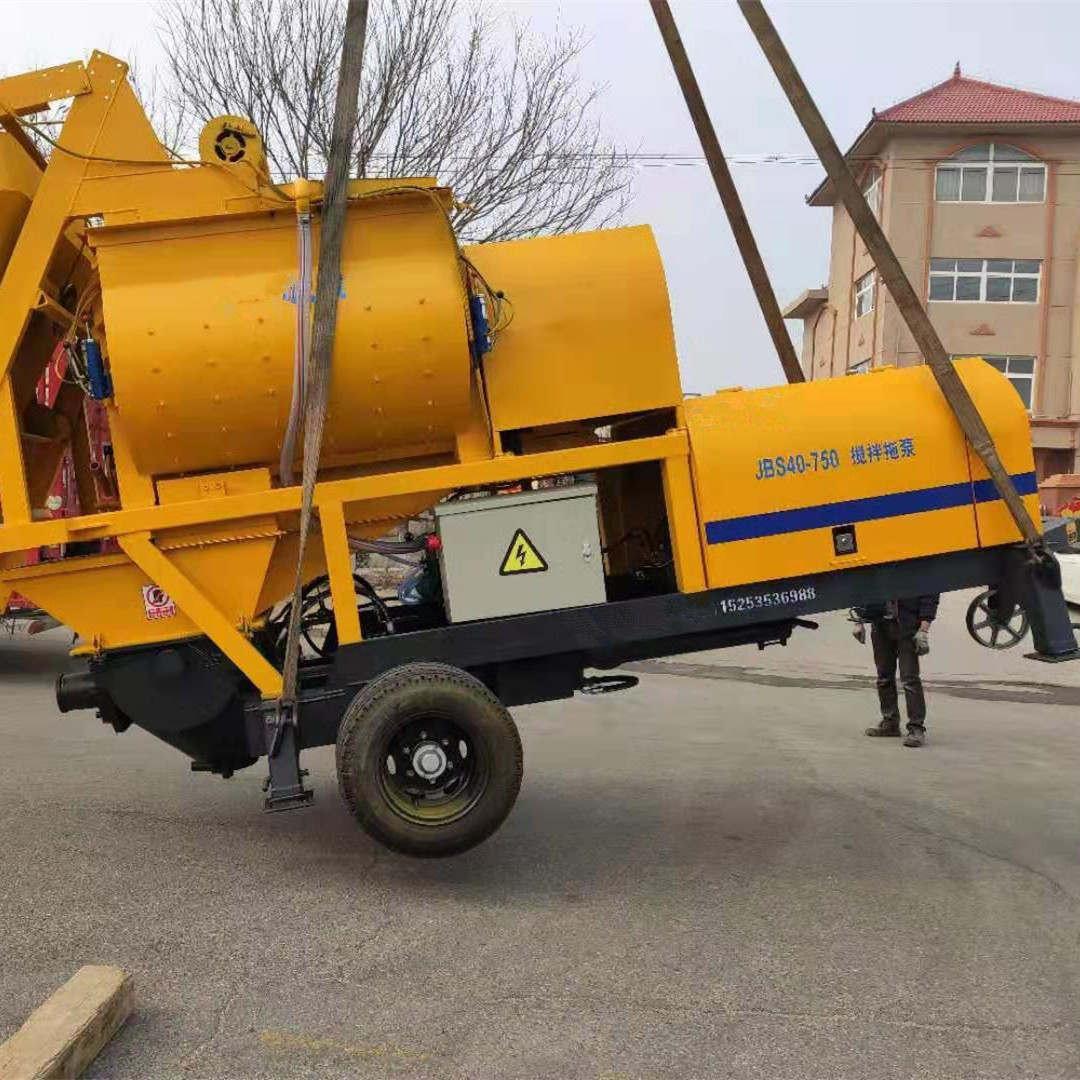 混凝土车载泵 车载式混凝土输送泵 大型工地用的水泥输送设备