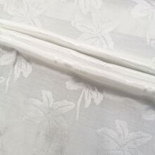 人丝麻椰树花春夏时尚提花光泽提花服装礼服汉服装饰布料 SS20149