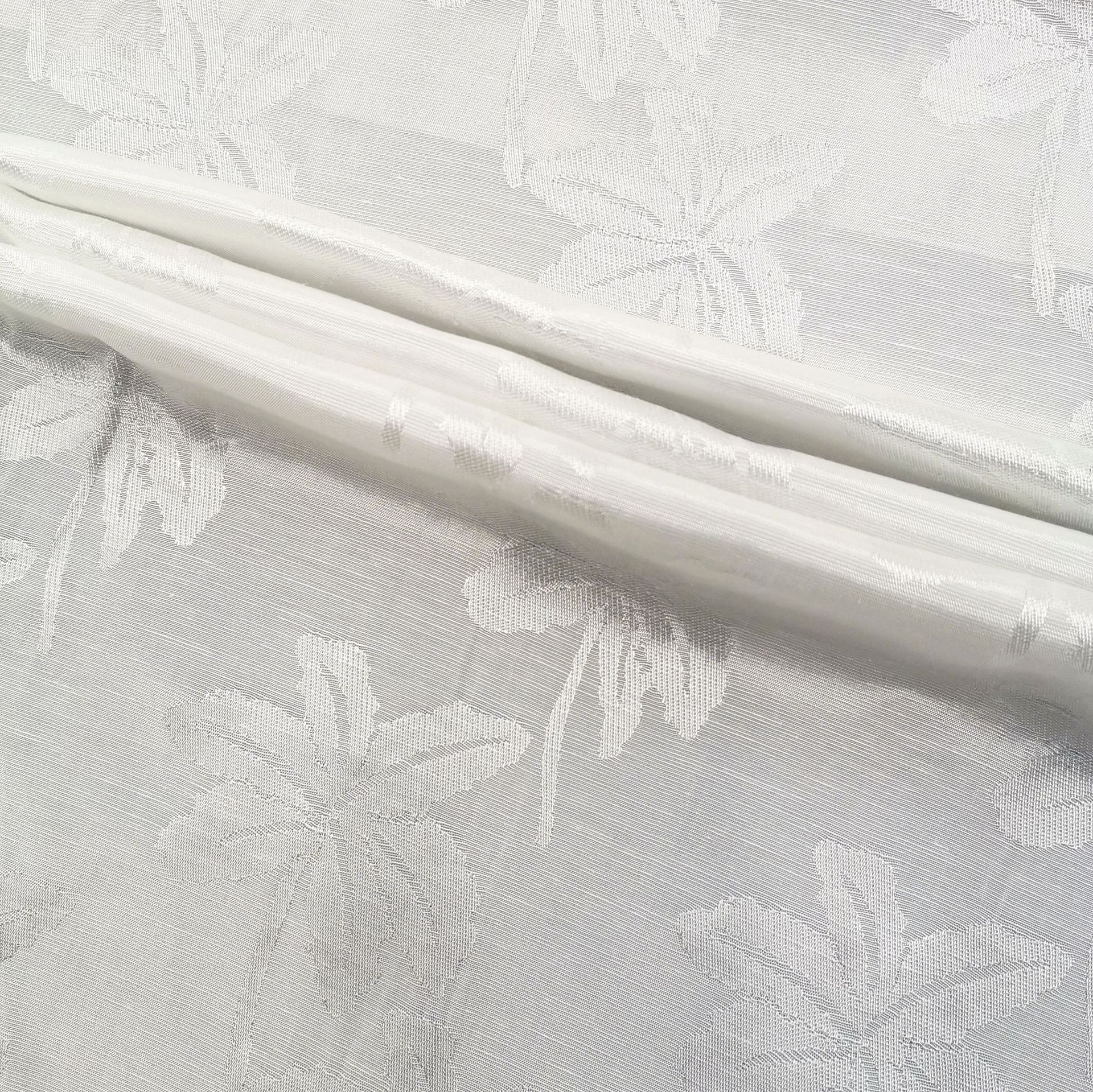 人丝麻椰树花春夏时尚提花光泽提花服装礼服汉服装饰布料 SS20149