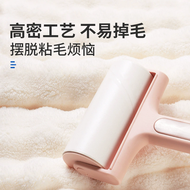 Soft quick dry hair towel, coral shower cap for home use, water absorbent, increased thickness
