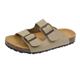 2.5CM Korean Style Casual Buckle Slippers for Women Outer Wear Retro 2025 Cork Platform Open Toe Beach Sandals
