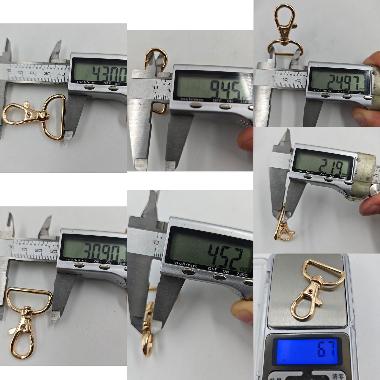 厂家直供锌合金鱼嘴扣狗扣小扣龙虾扣弹弓扣饰品钥匙扣