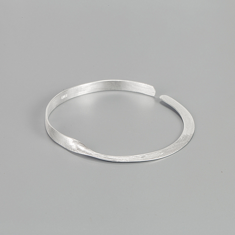 Casual Geometric Sterling Silver Plating Bangle 1 Piece