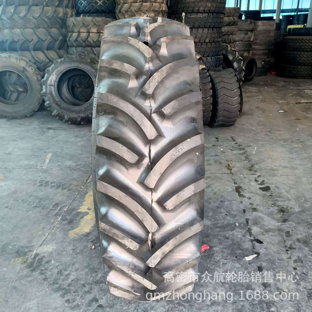 农用拖拉机轮胎16.9-34 16.9-3016.9-28R-1S加密人字农田机械轮胎