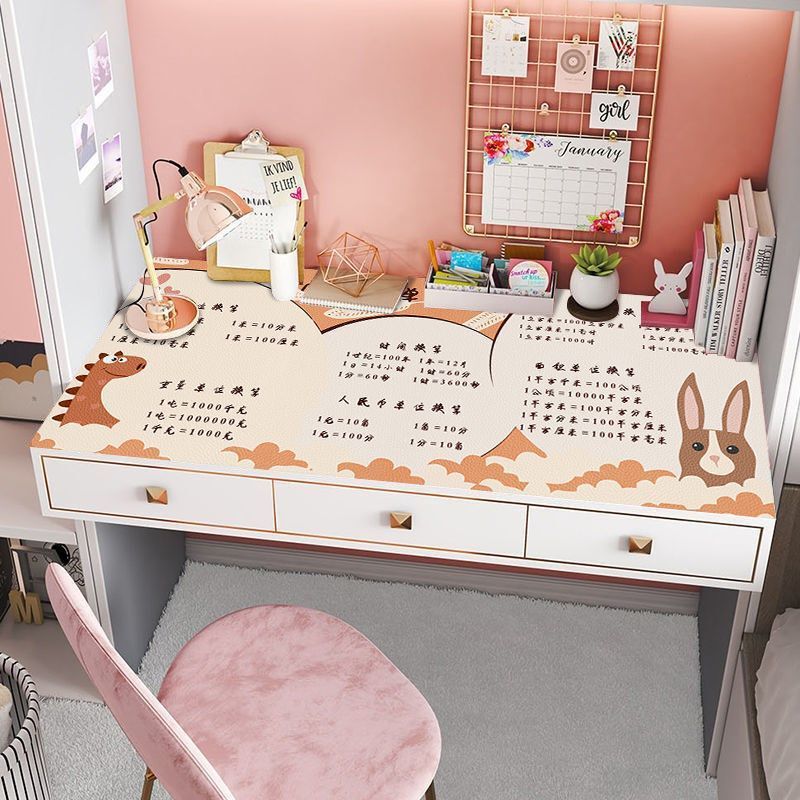 Desk Student Table Mat Mathematical Formula Ins Style Writing Desk Desktop Mat PVC Waterproof Anti-Stain Desk Protection Mat Desk Student Table Mat Mathematical Formula Ins Style Writing Desk Desktop Mat PVC Waterproof Anti-Stain Desk Protection Mat