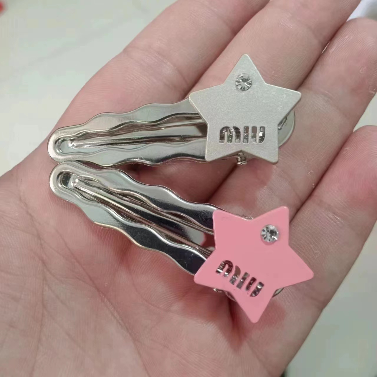 하이 엔드 다섯개 별 머리핀 믹스