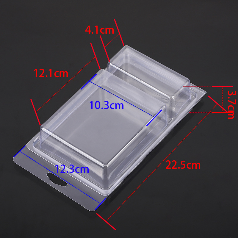 五金对折吸塑包装盒透明吸塑盒pvc吸塑盒吸塑包装通用包装盒