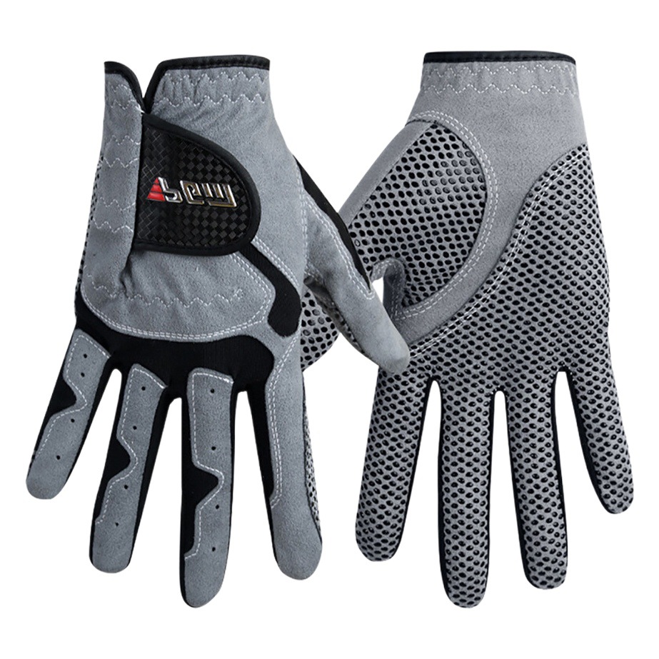 PGM guantes de golf antideslizante de partículas resistentes al desgaste de tela de microfibra guantes de golf para hombres en stock ventas directas de fábrica