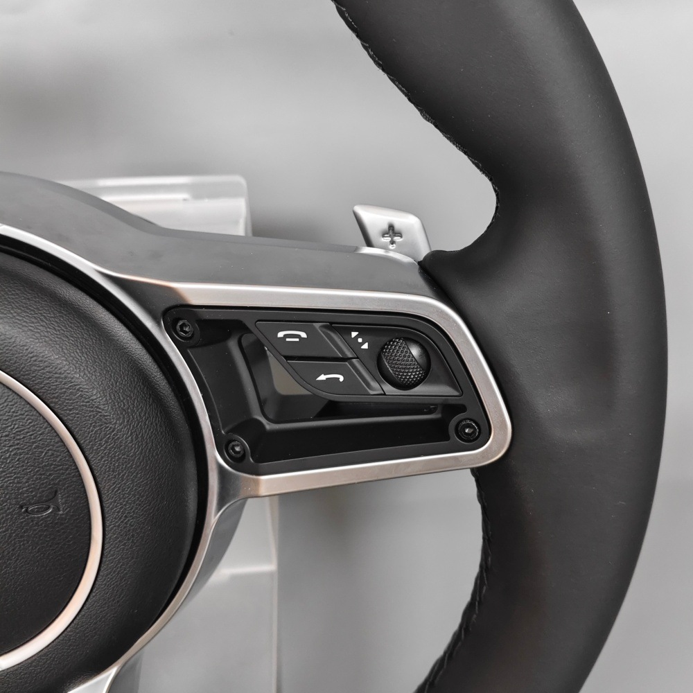 Upgraded rivet modification for 918 Spyder, 997, Cayenne, Macan, 718 Panamera, 911 Porsche steering wheel