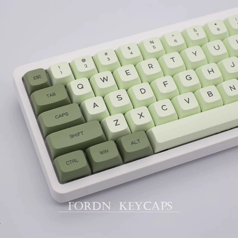 Matcha PBT Heat Moving keycap Machine keycap XDA highly customized DIY personalized keycap