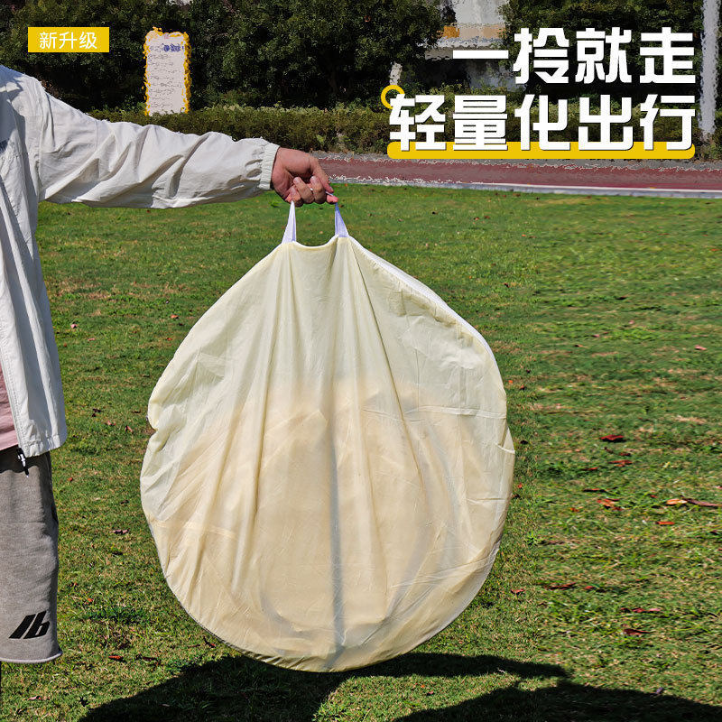 Corea del sur ins tienda de campaña al aire libre portátil plegable con un botón camping