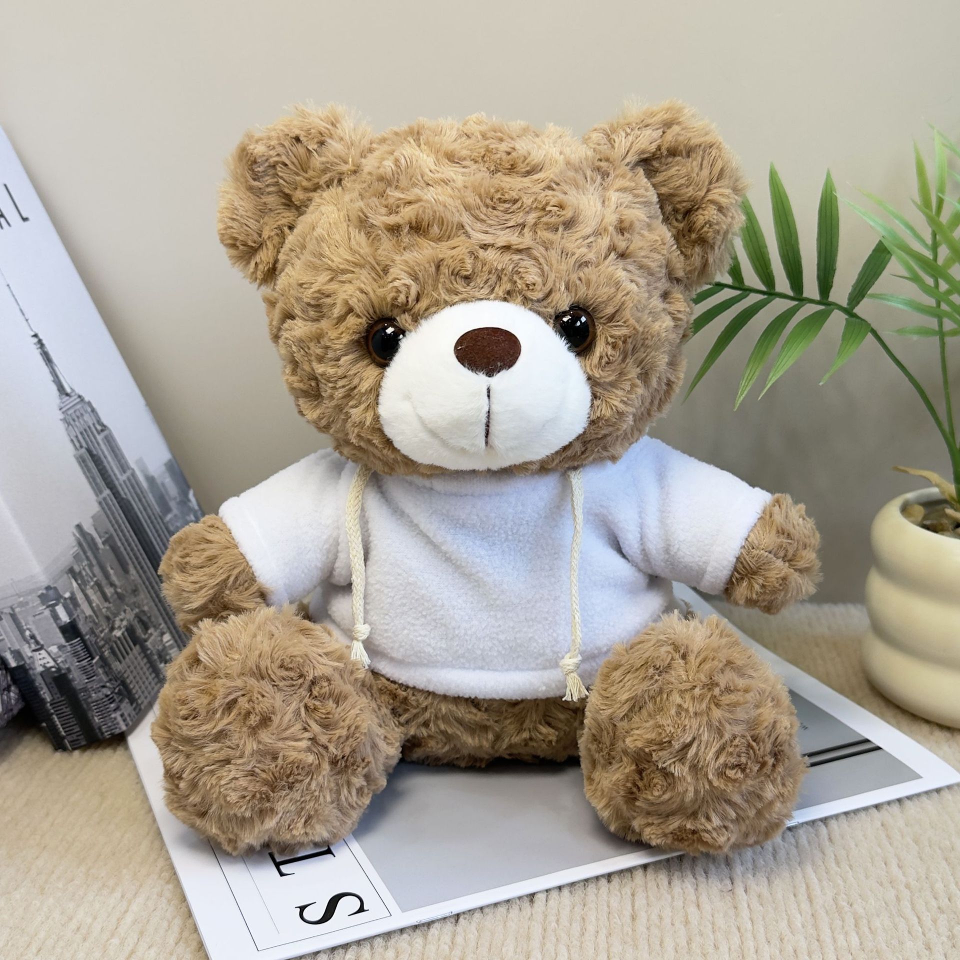 Osos de peluche abrazar osos muñecas muñecas agarrar muñecas regalo para niños impresión LOGO regalo juguetes de peluche