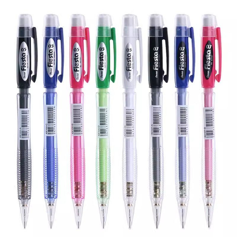 Japón Pentel pincong lápiz automático AX105 color simple japonés lindo simple 0,5 actividad de los estudiantes de la escuela primaria