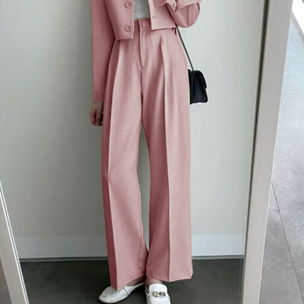 Fuchsia trousers