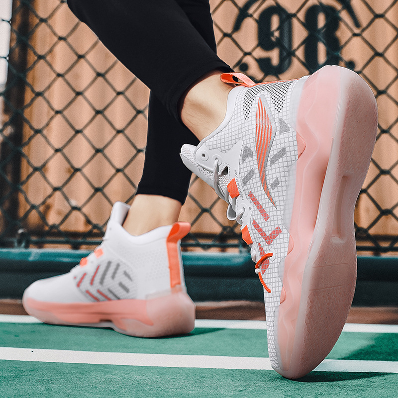 Schwert 2 Basketballschuhe Herren Outdoor-Spiel Jungen verschleißfeste rutschfeste blaue Ballschuhe Herbst Burst atmungsaktive Studentenschuhe_voghion.com