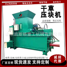 凯斯顿三缸全自动干草稻草牧草玉米秸秆麦秸液压压块打包机