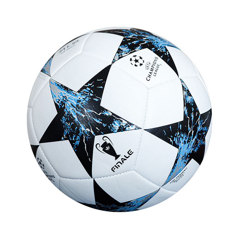 Torneo de la Liga de Campeones Fútbol cosido a mano pu4 No. 5 Football Premier League fábrica mayorista comercio exterior agente electro estrella