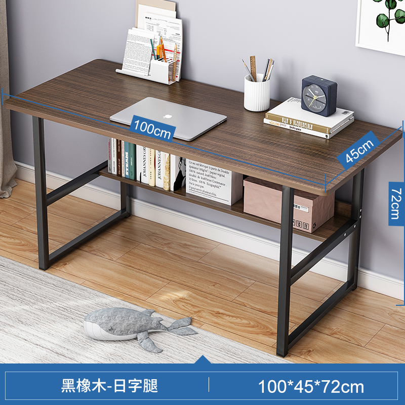 Mesa de computadora rectangular escritorio simple dormitorio escritorio estudiante estudio casero escritorio de escritorio de escritorio para adultos
