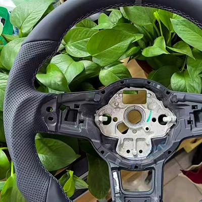 with sporty design, Steering wheel