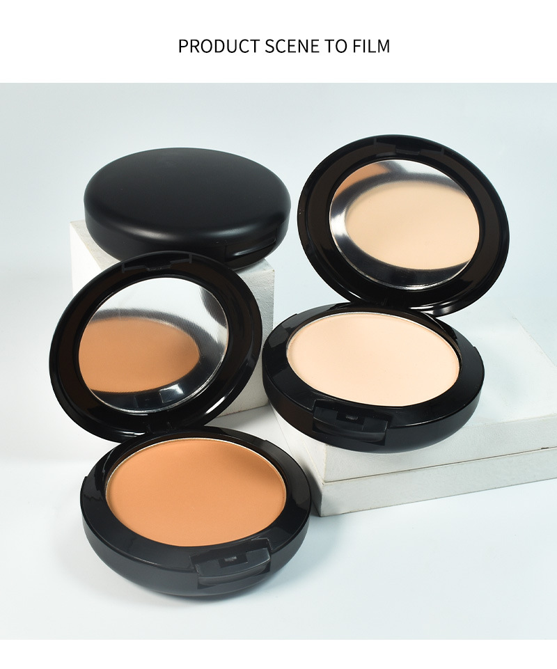 外贸中性无logo圆形粉饼Powder Foundation 细腻定妆修容多款粉饼-阿里巴巴
