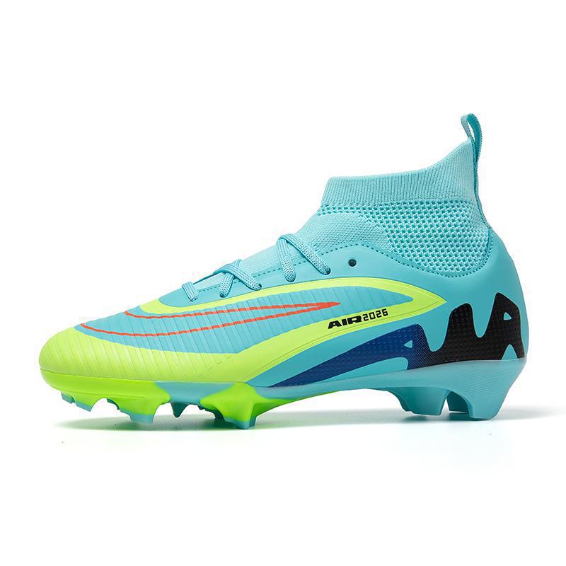 Zapatillas de Fútbol de Corte Bajo para Niños AG Cuero Artificial, TPR para Césped Artificial image 8