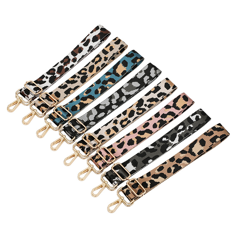 All Seasons Polyester Leopard Bag Strap display picture 5