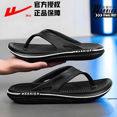 男性用プルバックビーチサンダル、滑り止め、防臭、2025年夏のホームウェア、EVA耐摩耗性厚底
