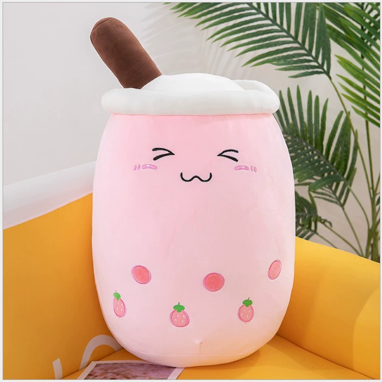 Плюшевый игрушечный напиток Bubble Tea Ye Ye Shang, 24–70 см, вариант с наполнителем, милый подушкообразный кукольный игрушка
