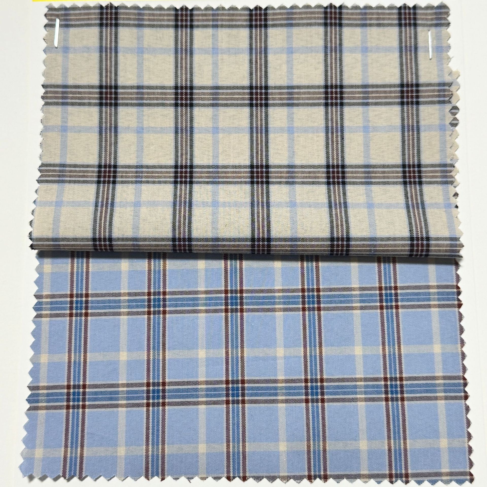 厂家现货 50s全棉色织格子布 春夏连衣裙服装衬衫面料